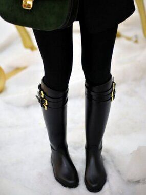 Burberry Wellington Boots | Size 37 | Black